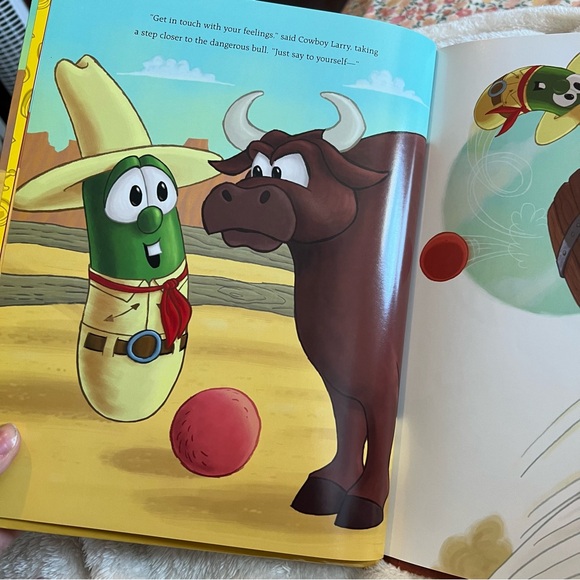 $3/14 / $5/18 | Veggietales: The Clumsiest Cowboy Children’s HC Picture Book 📚 - Picture 7 of 9